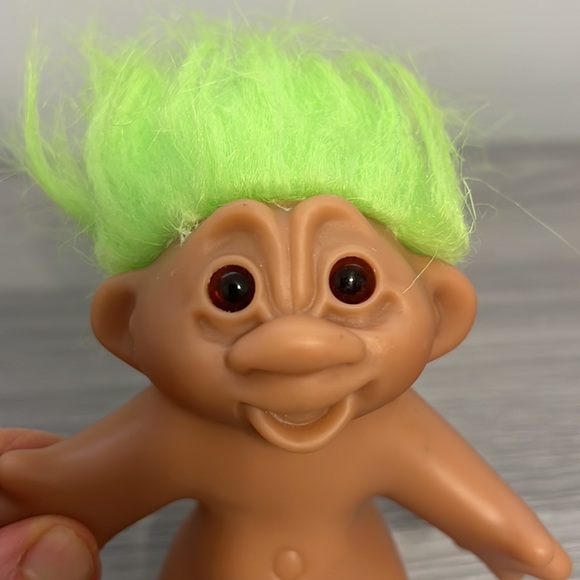 Vintage Dam Troll with Green Hair, 2005 - Picture 2 of 5